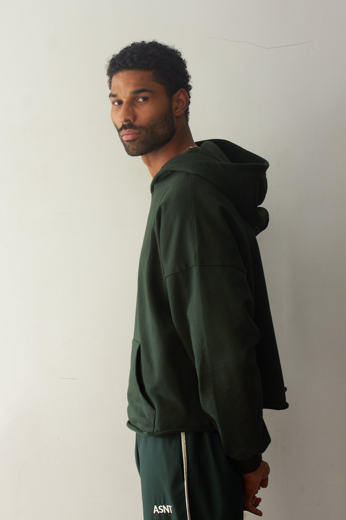 ASNT Hoodie and Pant Set (Forest Green)