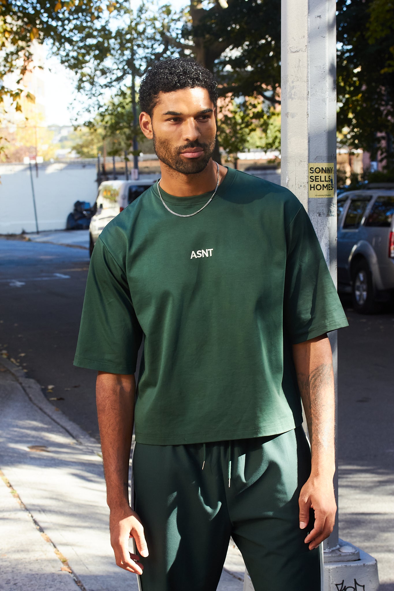 ASNT Shirt and Pant Set (Forest Green)