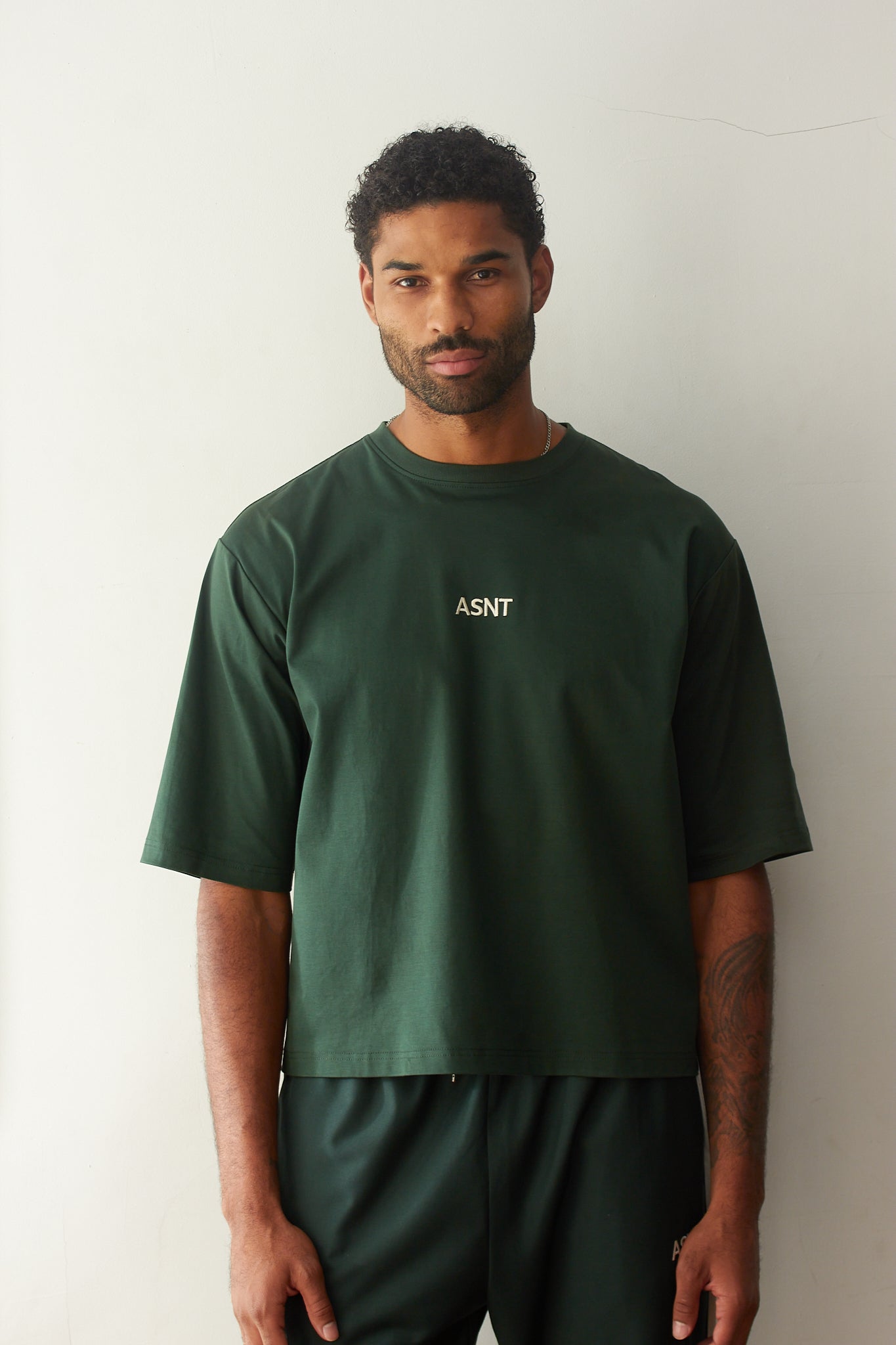 Abundance Oversized Tee (Forest Green)