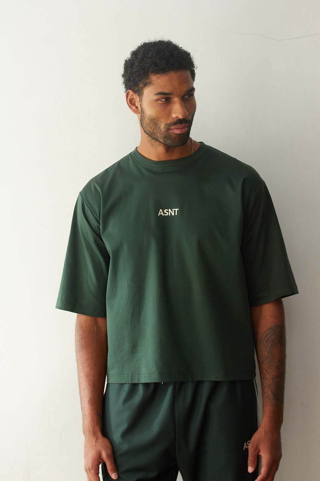 Abundance Oversized Tee (Forest Green)